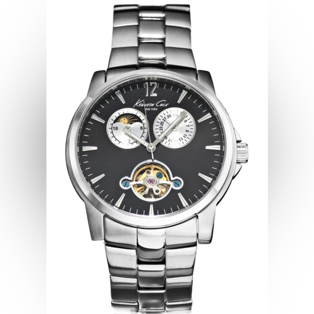 Kenneth Cole Automatic Skeleton Multifunction Sta… - image 1